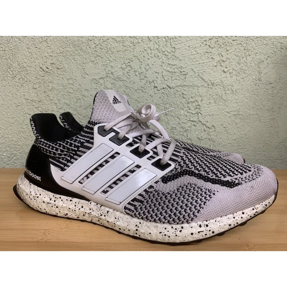 Adidas Ultraboost 5.0 Men's Sneakers‎ Running Shoes White Black HP2474 Size 13